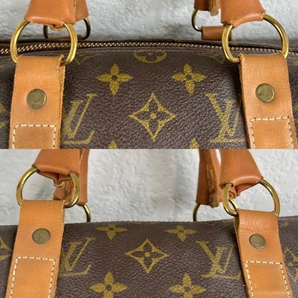 LV Louis Vuitton VTG Keepall 50 Carry On Luggage Bag Talon Clip Slide Lock - Picture 3 of 15